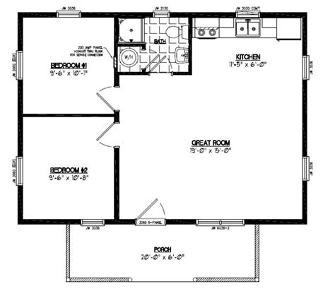 metal pole barn house floor plans|30x40 post frame building plans.